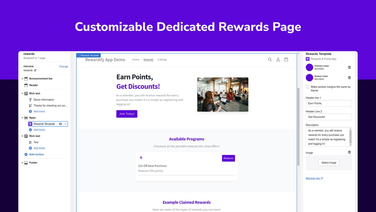 Rewards & Points App