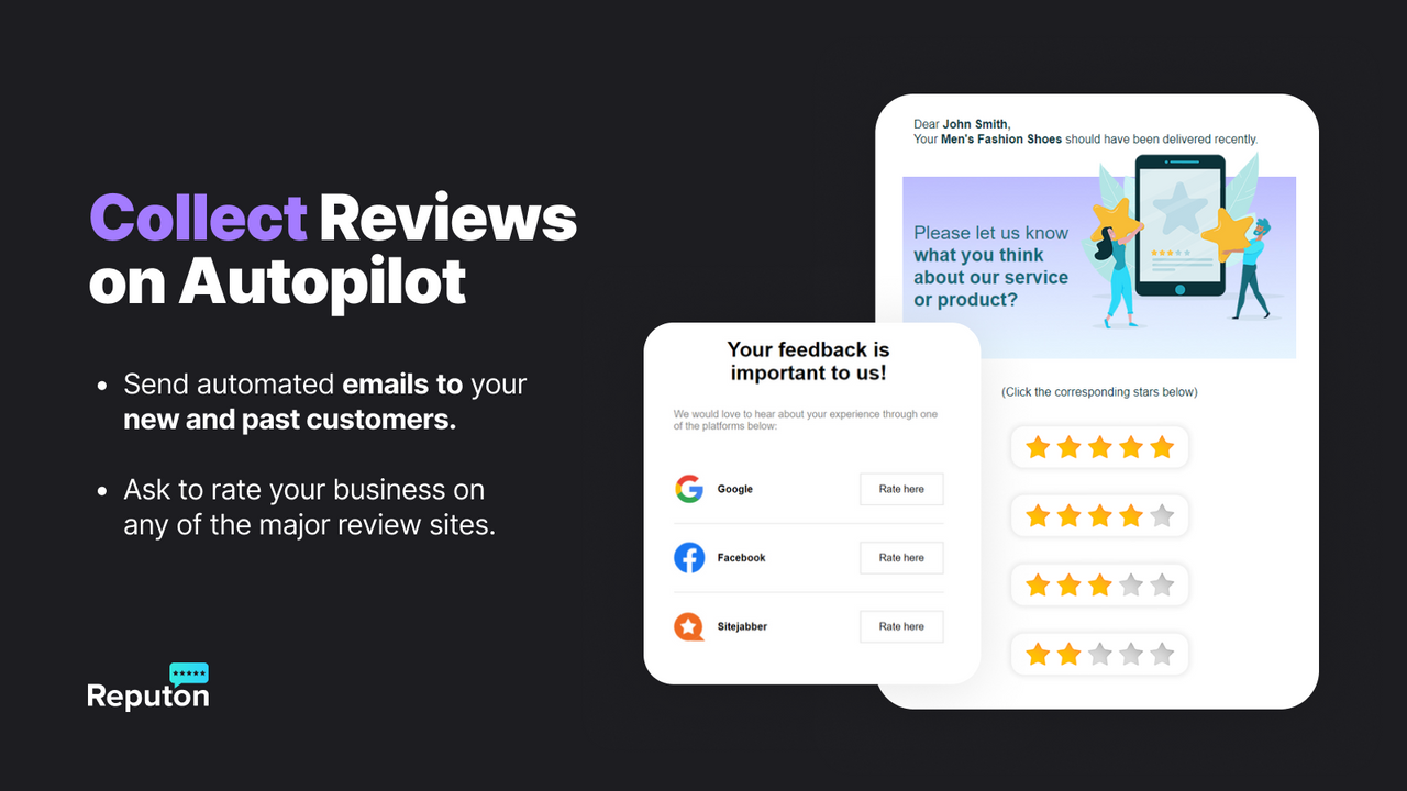 Reputon Customer Reviews App