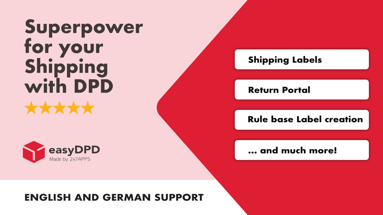 DPD Shipping | easyDPD