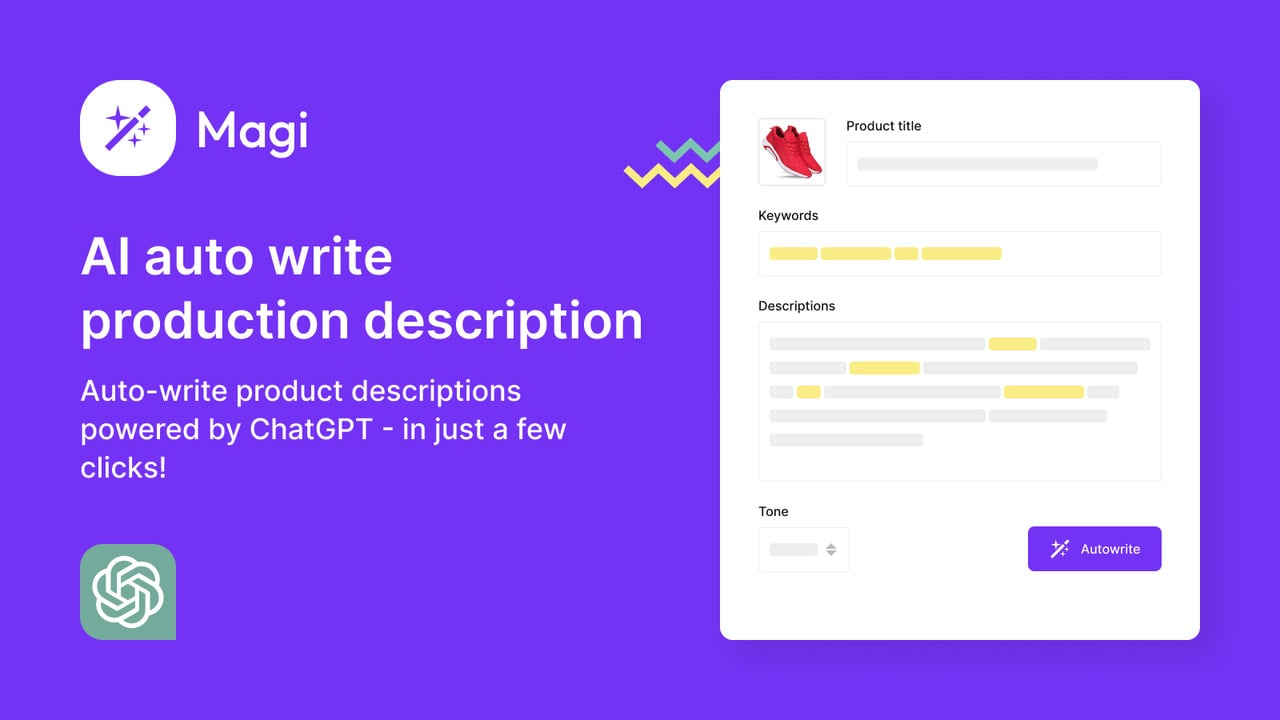 Magi ‑ AI write description
