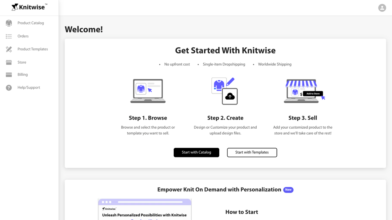 Knitwise: Knit On Demand