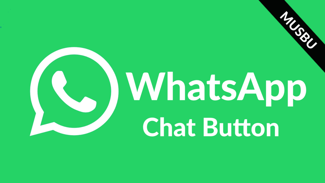 Musbu ‑ WhatsApp Chat Button