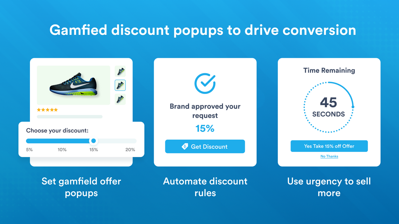 60seconds discount offer popup
