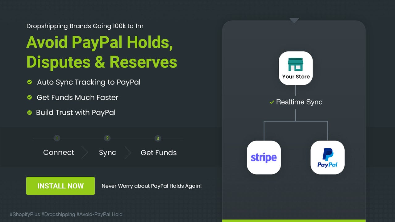 Proveway PayPal Tracking Sync