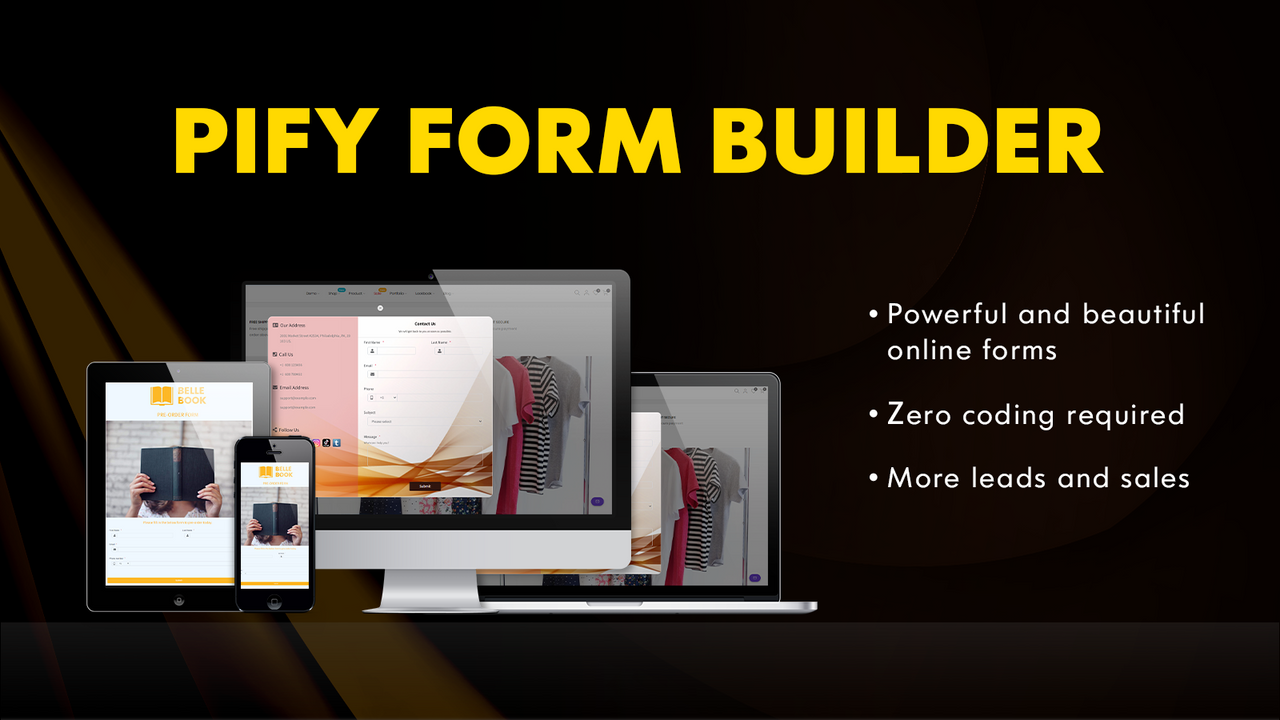 Pify Form Builder‑Contact Form