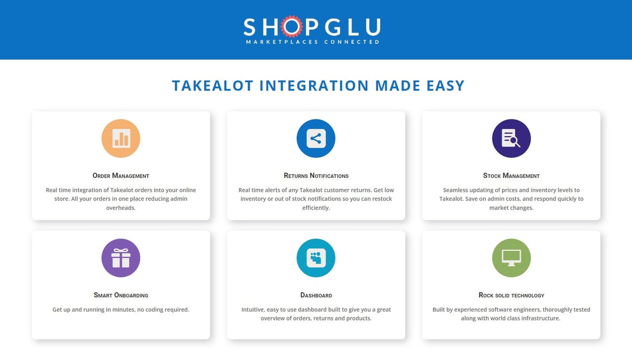 ShopGlu Takealot Connector