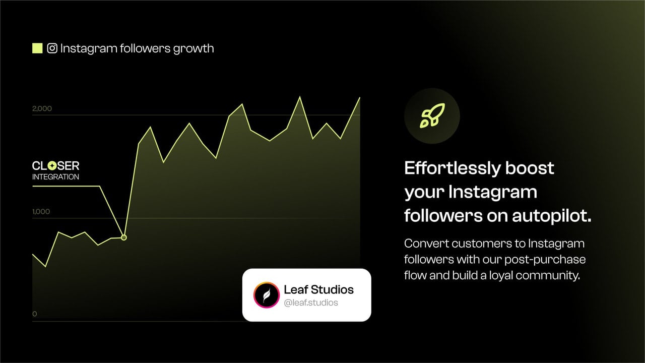 Insta Followers Growth ‑Closer