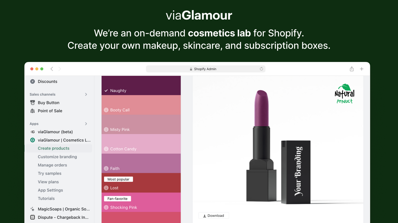 viaGlamour | Cosmetics Lab
