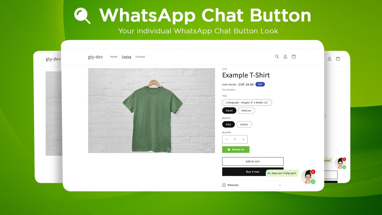 WhatsApp Button by EAZE