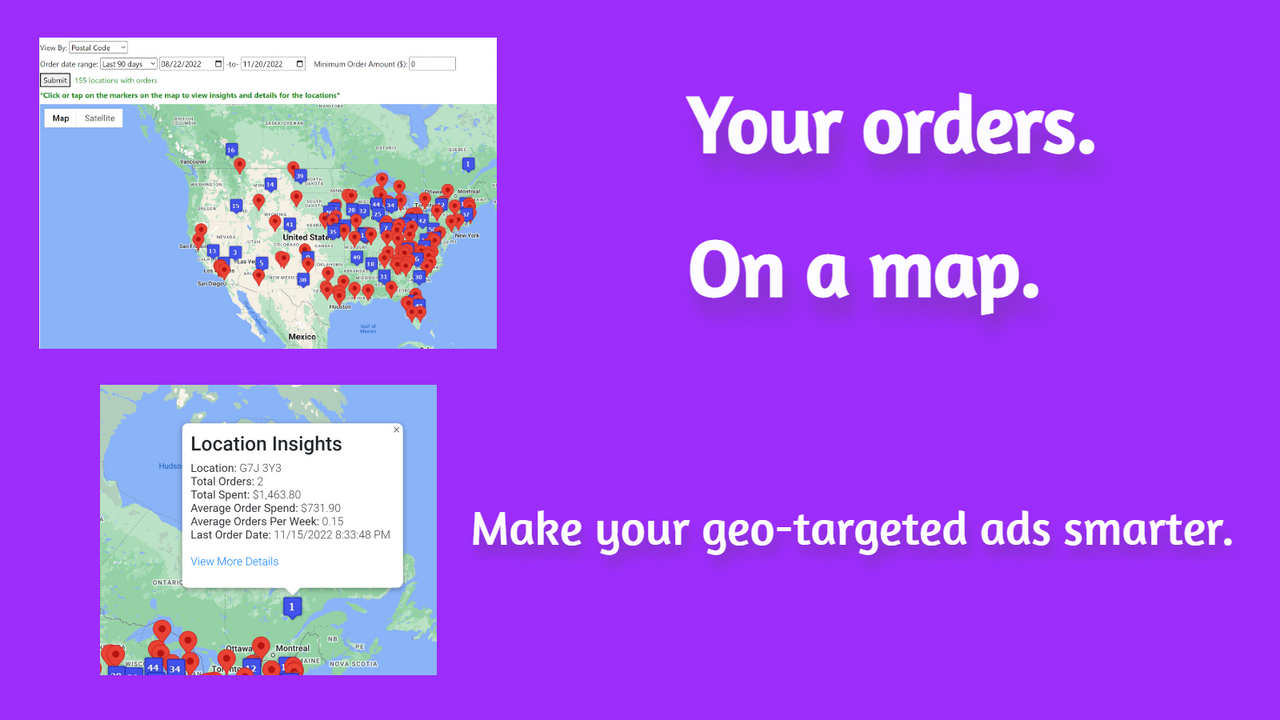 Map My Orders