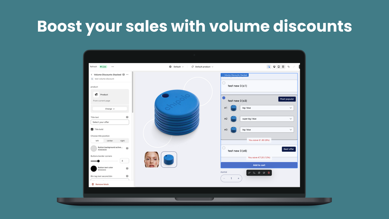 OO ‑ Volume + Bundle discounts