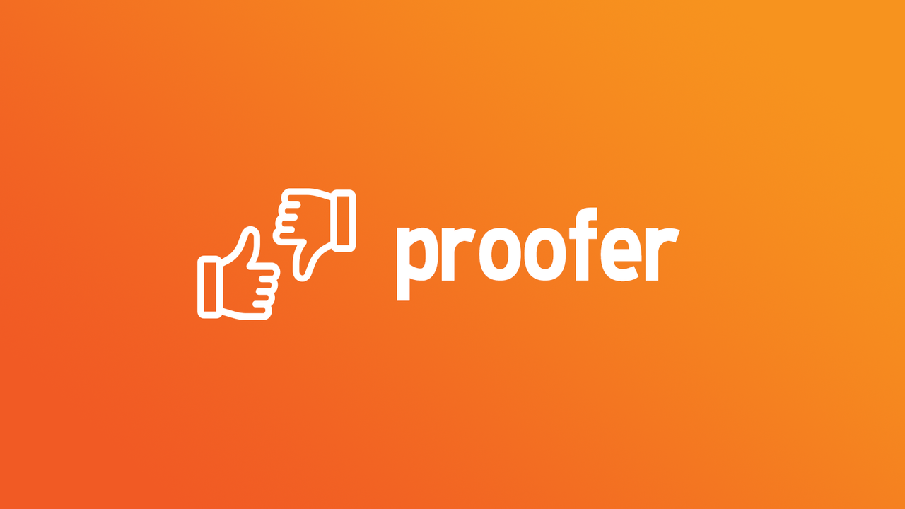 Proofer Proof Management