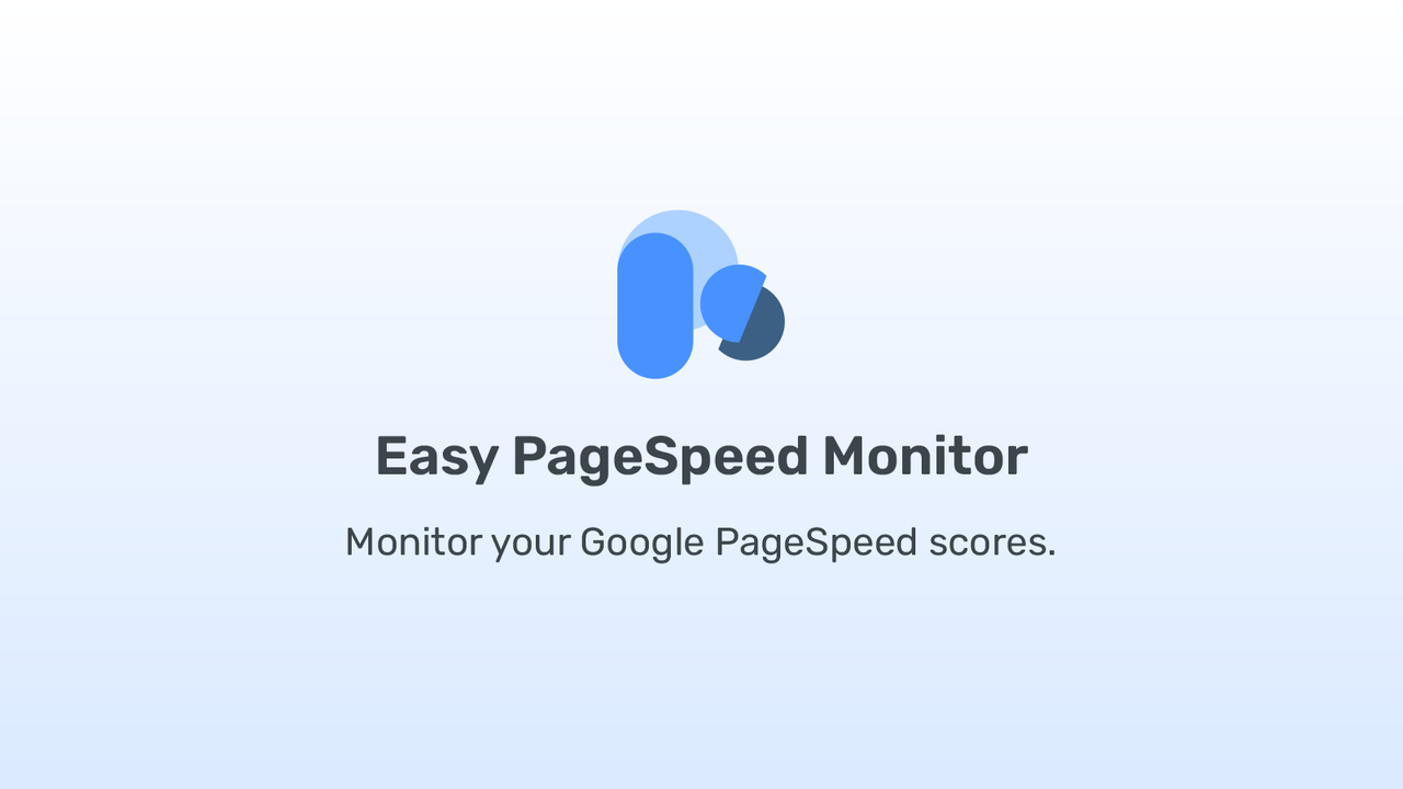 Easy PageSpeed Monitor