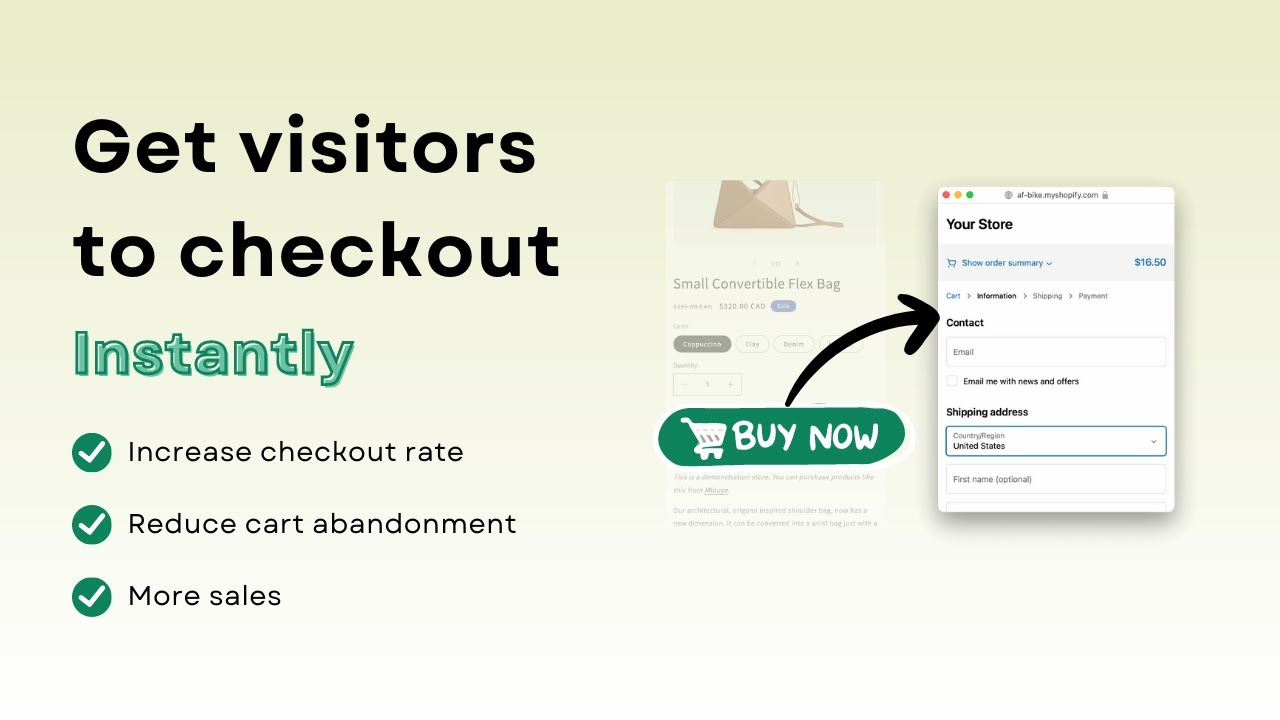 ClickOrder: One Click Checkout