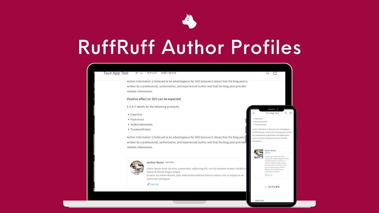 RuffRuff Author Profiles