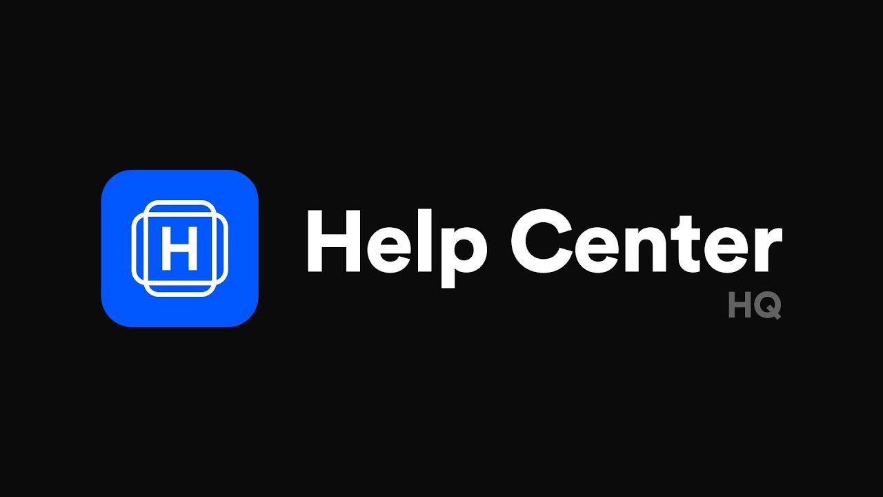 FAQ Page & Help Center HQ