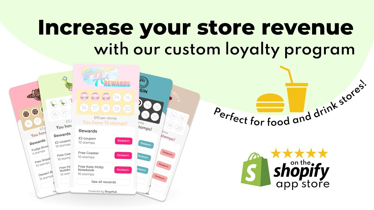 ShopHub: Loyalty Stamp Card