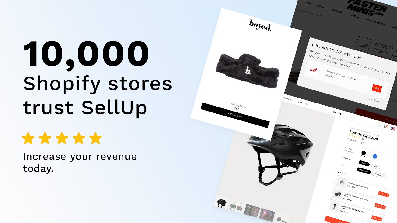 SellUp ‑ Upsell & Add ons