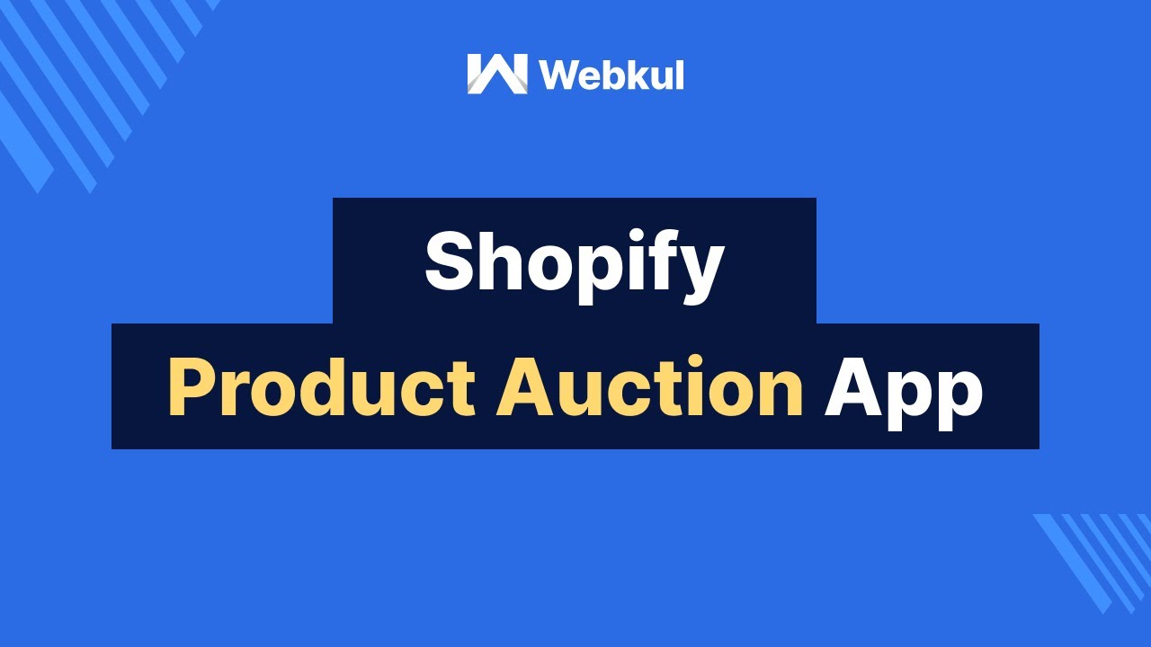 Webkul Product Auction
