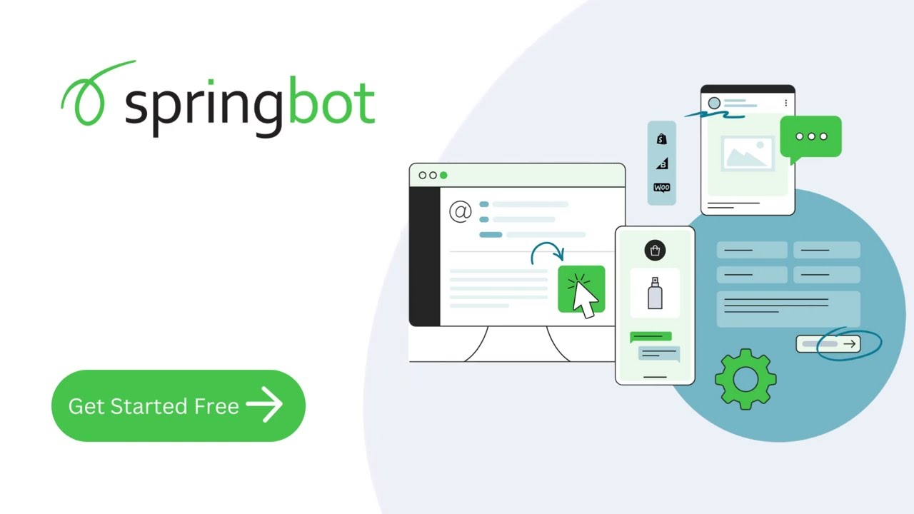 Simplify marketing for small eCommerce businesses with Springbot's automated tools.
