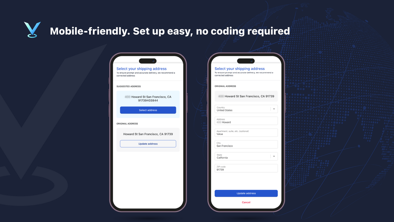 Mobile-friendly. Set up easy, no coding required