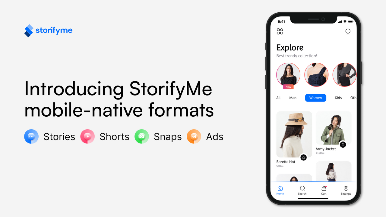 StorifyMe ‑ Web & App Stories