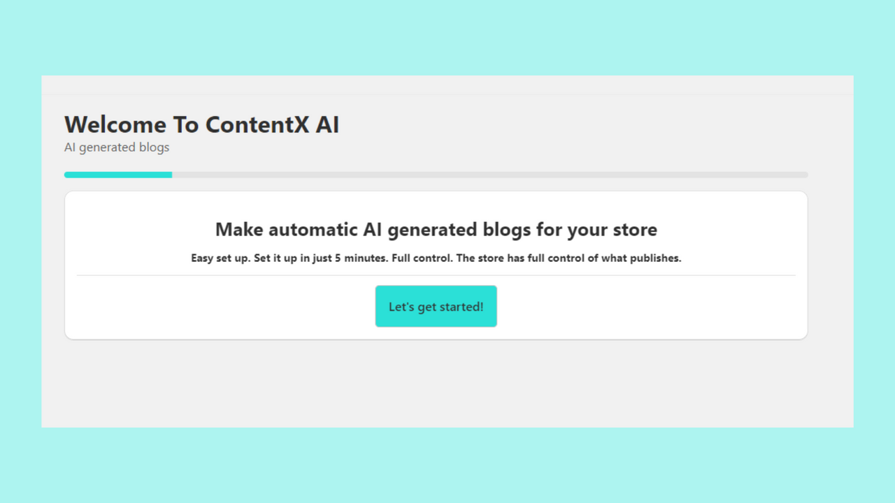 ContentX ‑  AI | SEO | Blogger