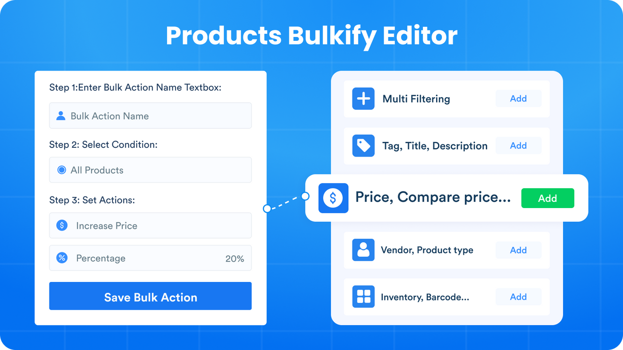 Products Bulkify Editor