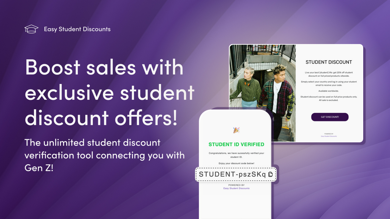 Easy Student Discounts