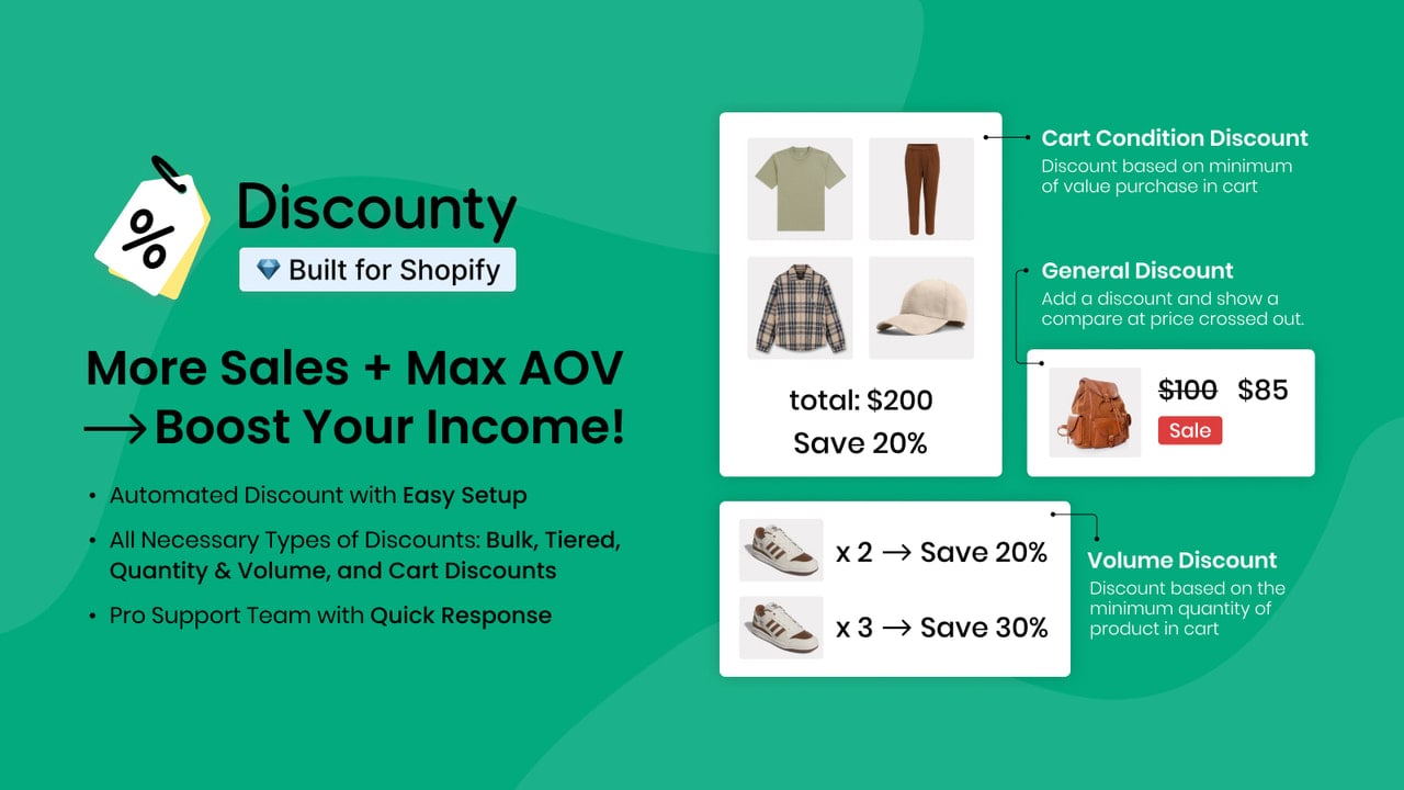 Discounty: Bulk Discount Sales