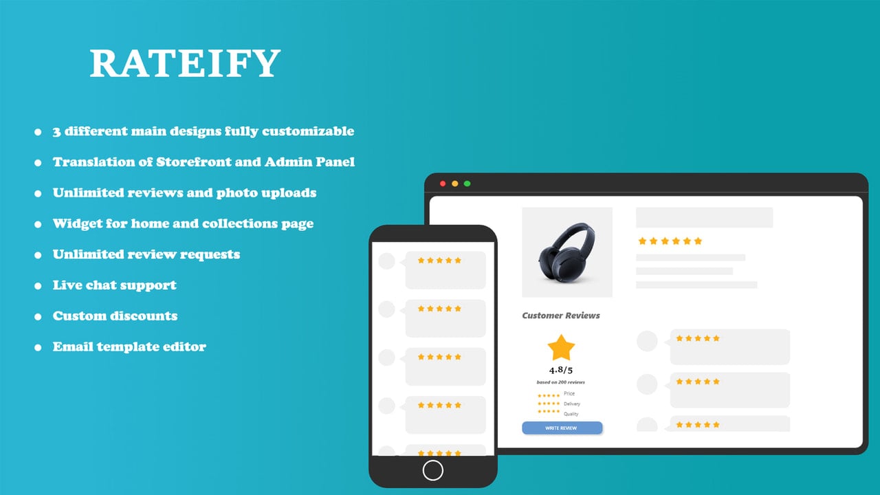Rateify: Product Reviews