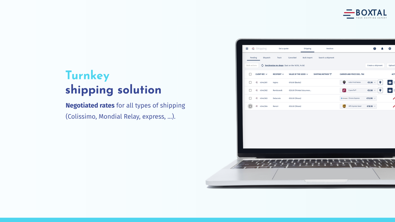Boxtal ‑ Shipping solution
