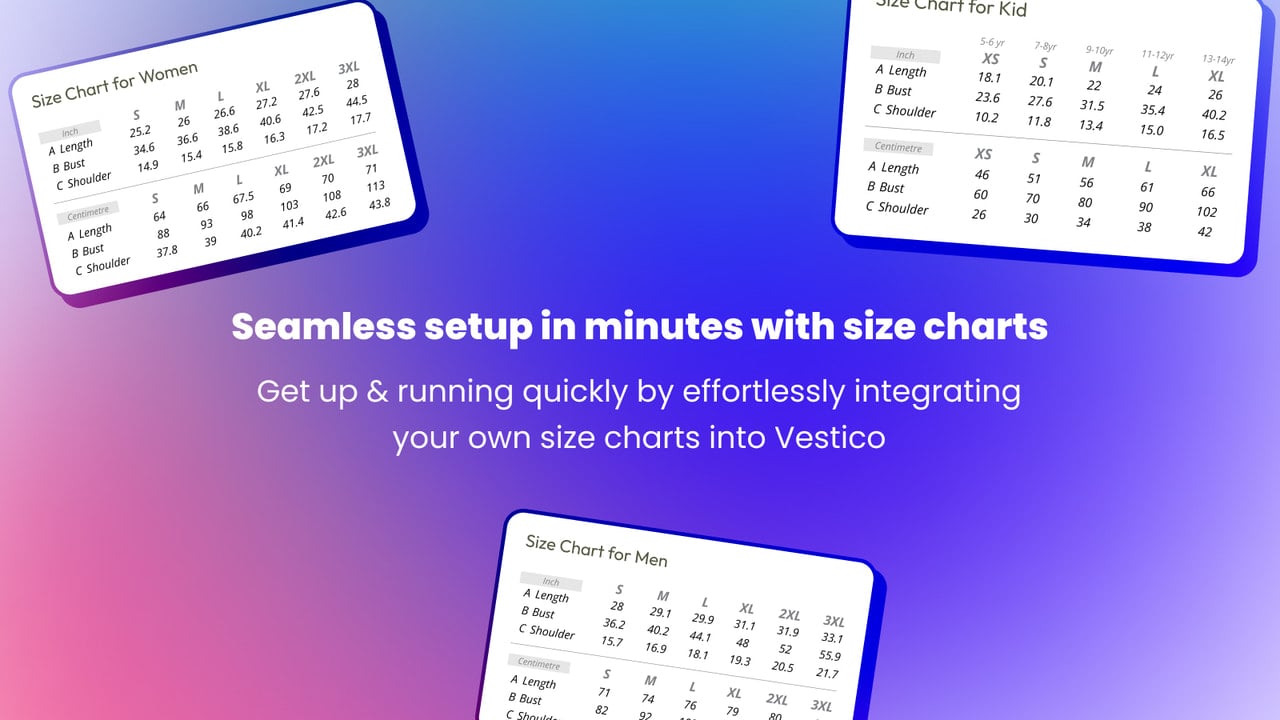 Vestico AI Size Recommender