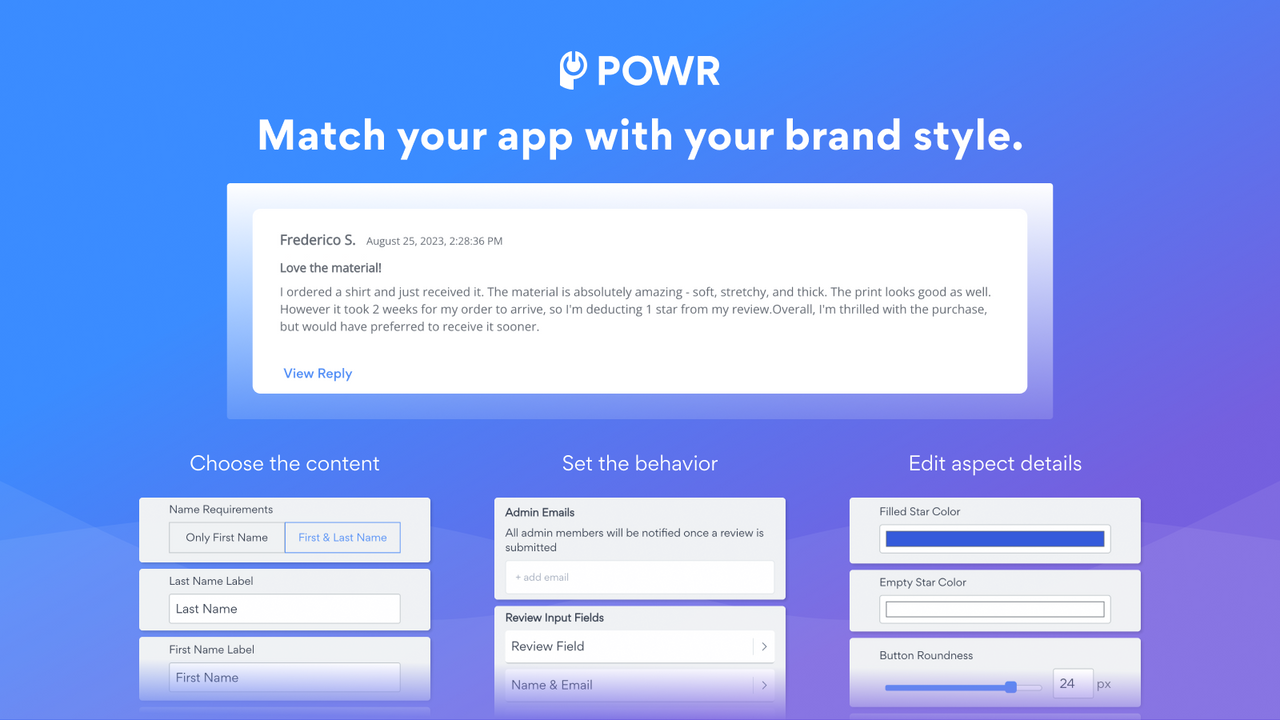 POWR: Customer Comments
