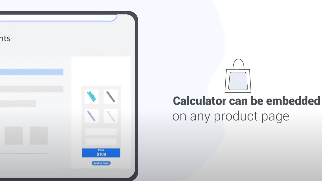 custom price calculator for different inputs