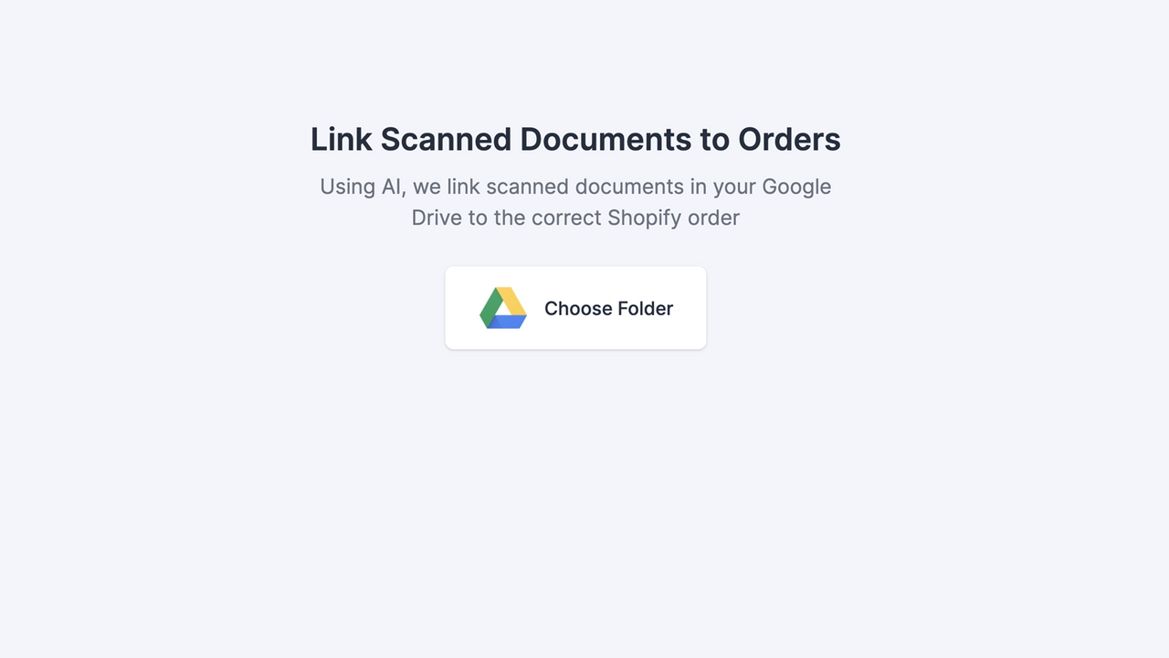 Connect Google Drive