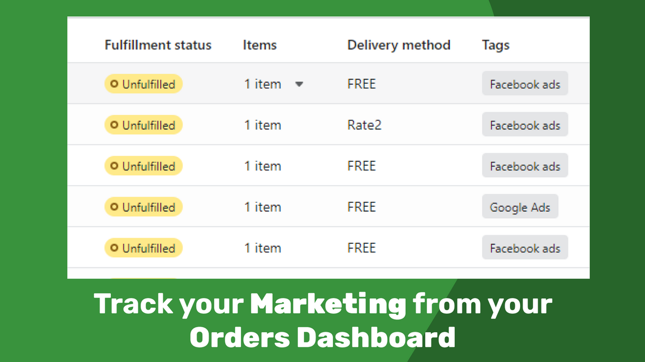 Marketing Tags