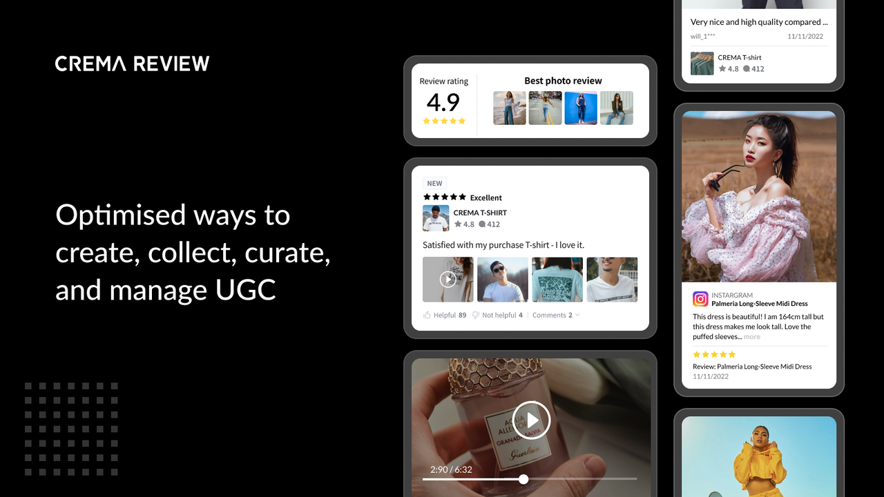 CREMA Product Reviews & UGC