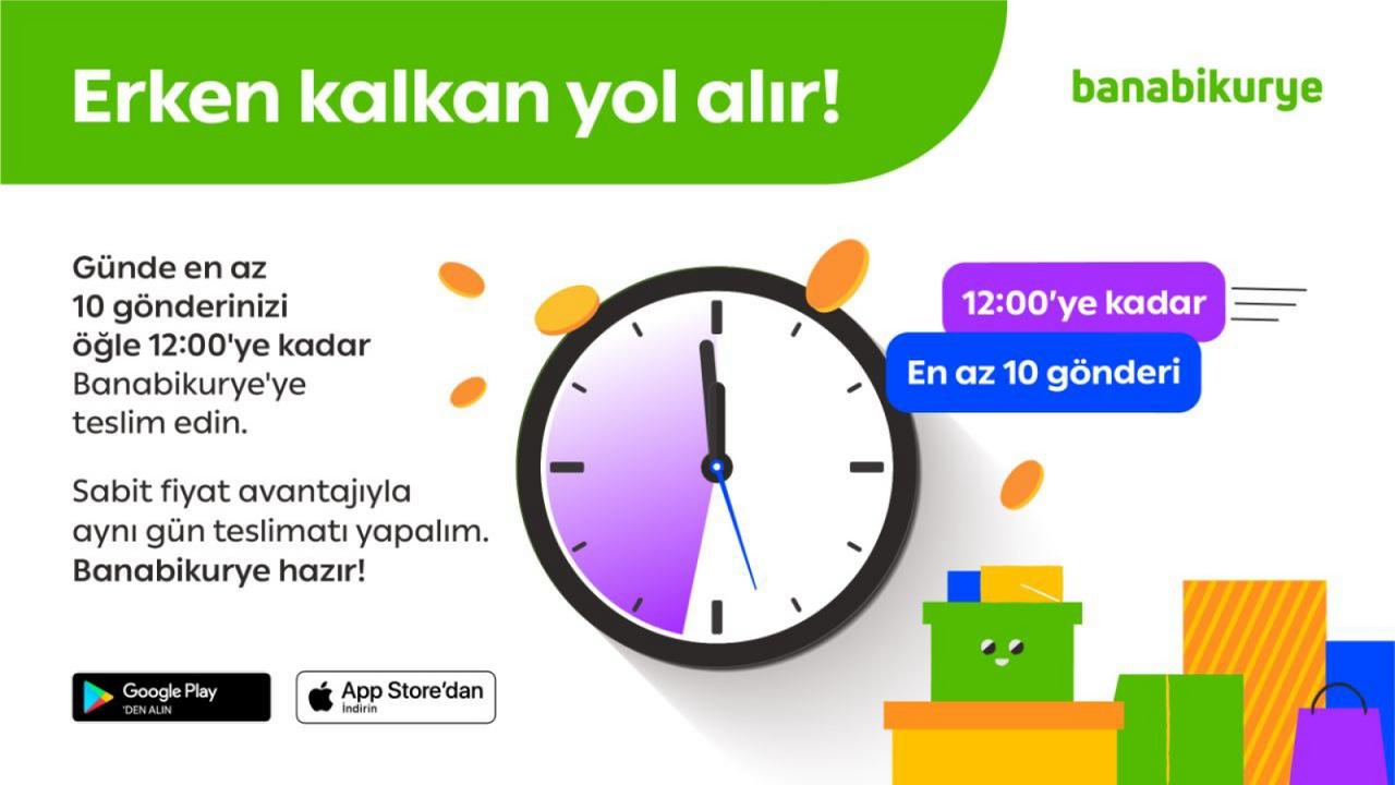 Banabikurye Aynı Gün Teslimat