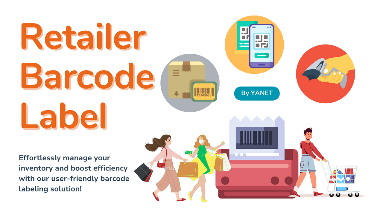 Yanet Retail Barcode Labels