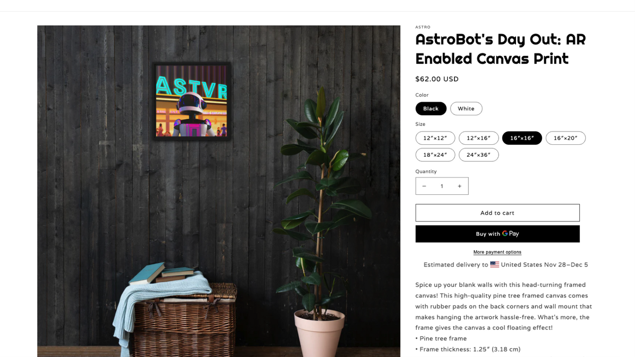 Buy products directly from your site