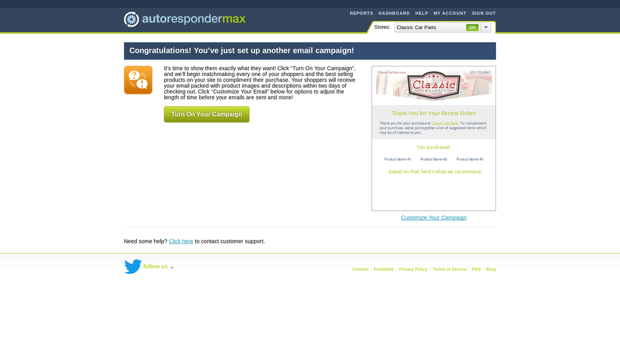 Create new email campaigns