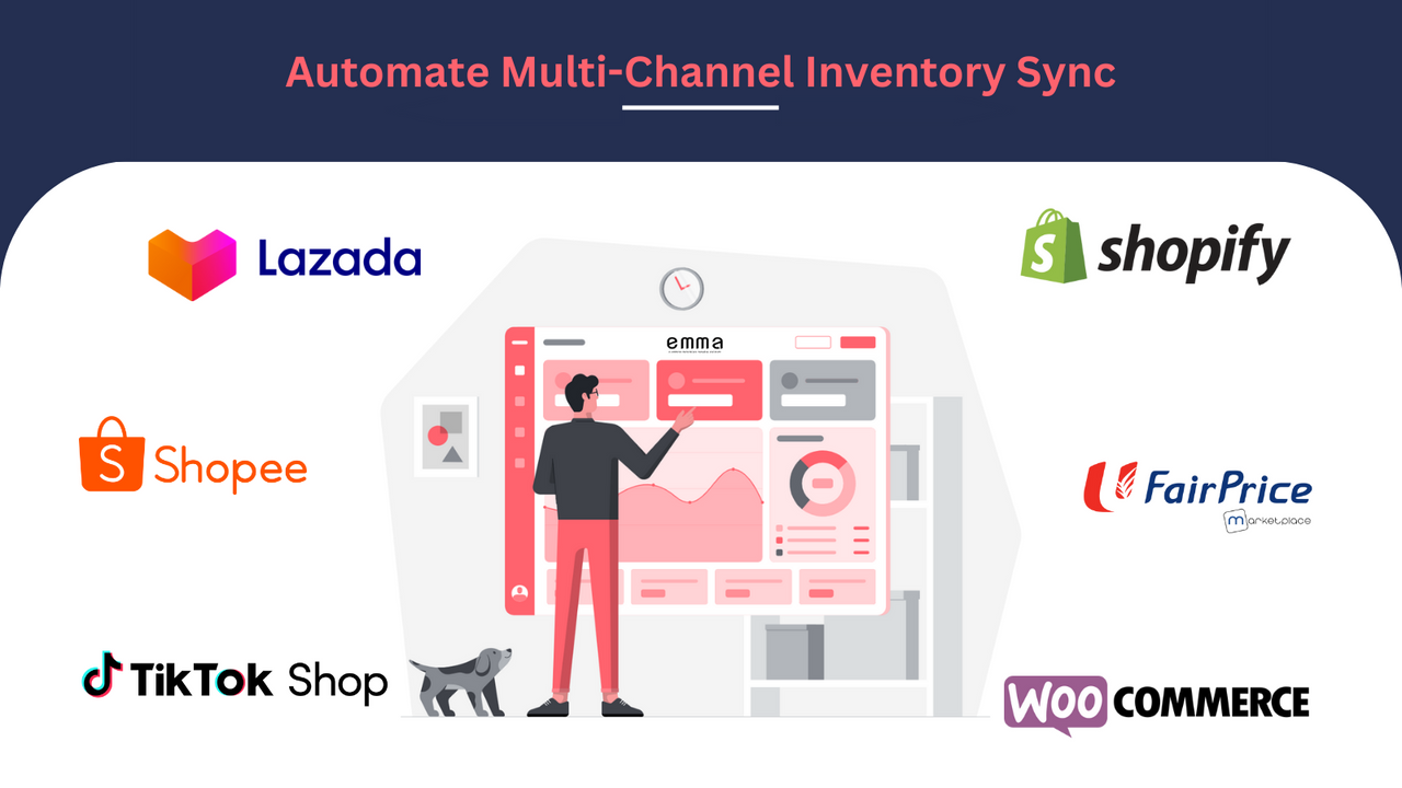 EMMA: Shopee, Lazada, TikTok