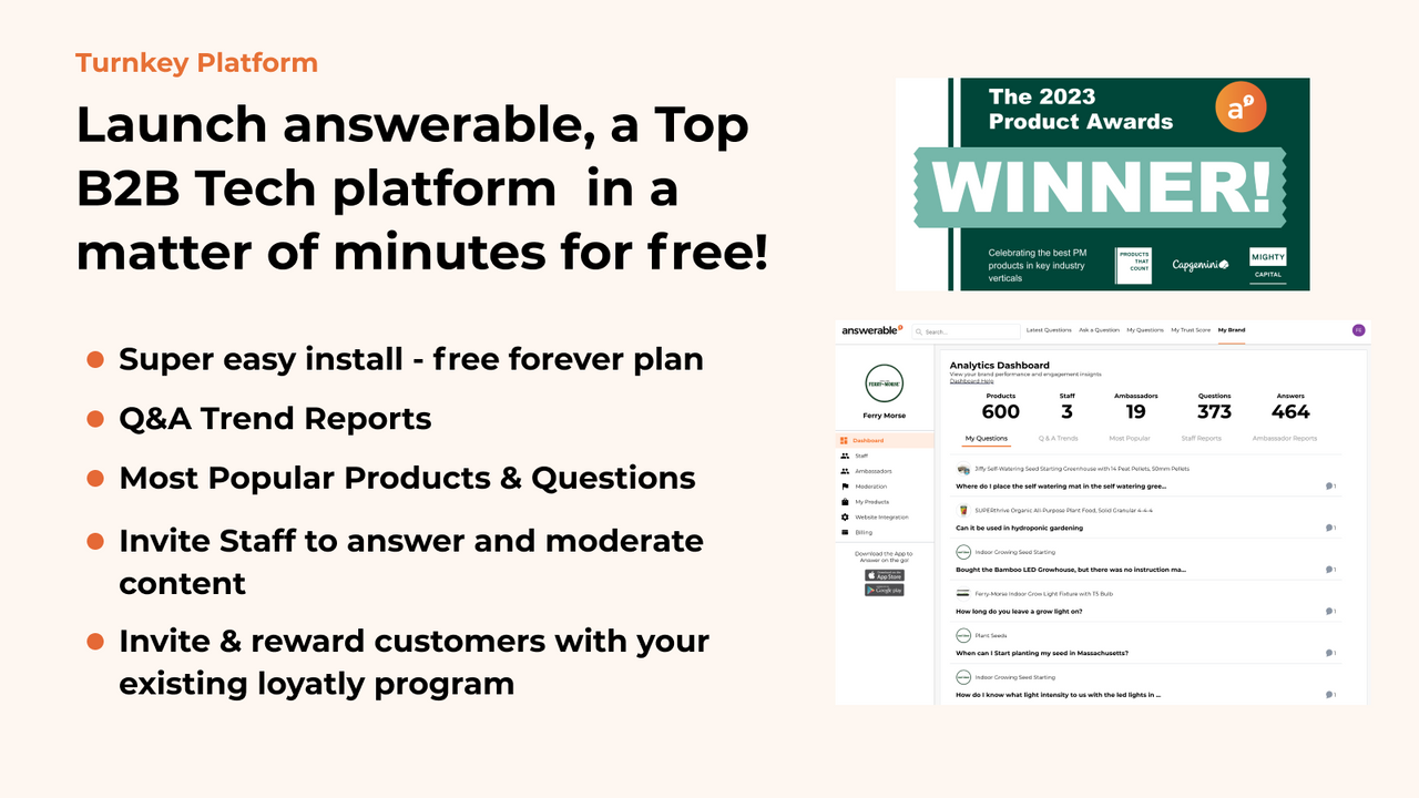 Turnkey platform