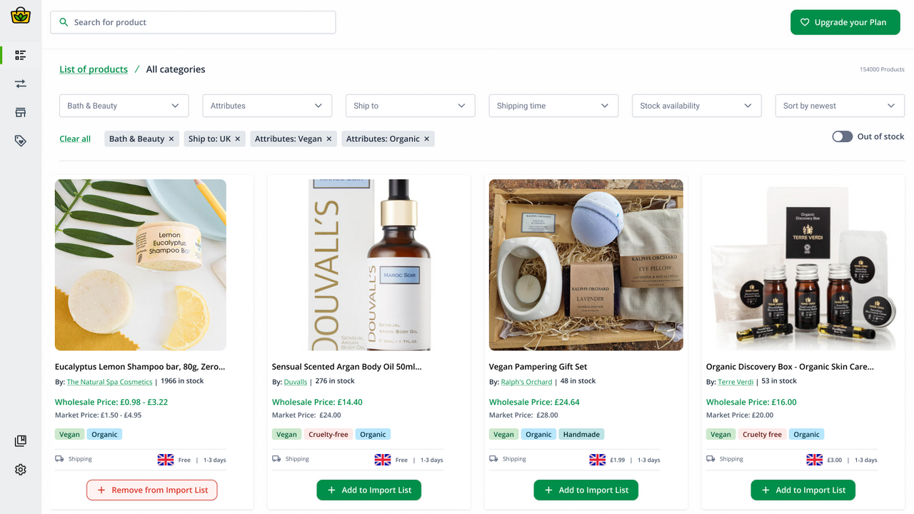 VGANG ‑ US & UK Dropshipping