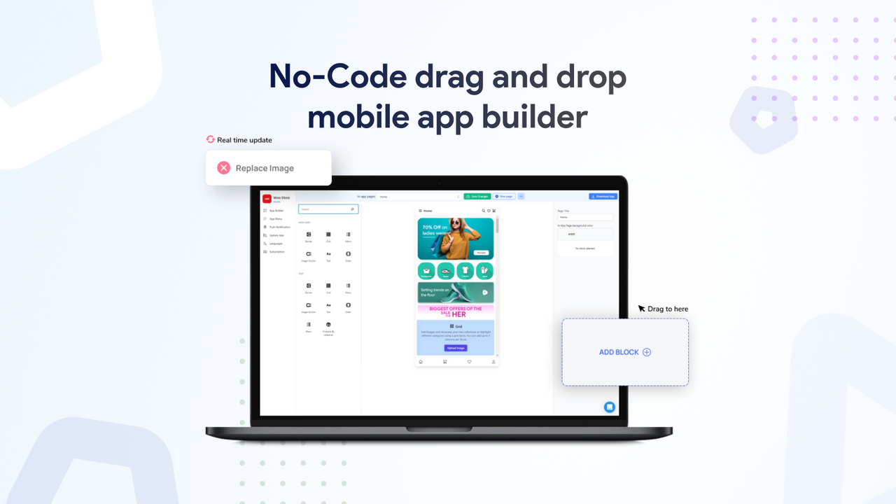 Appmaker dashboard