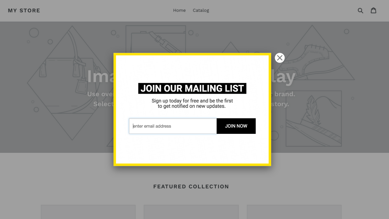 Wishpond Popup Builder
