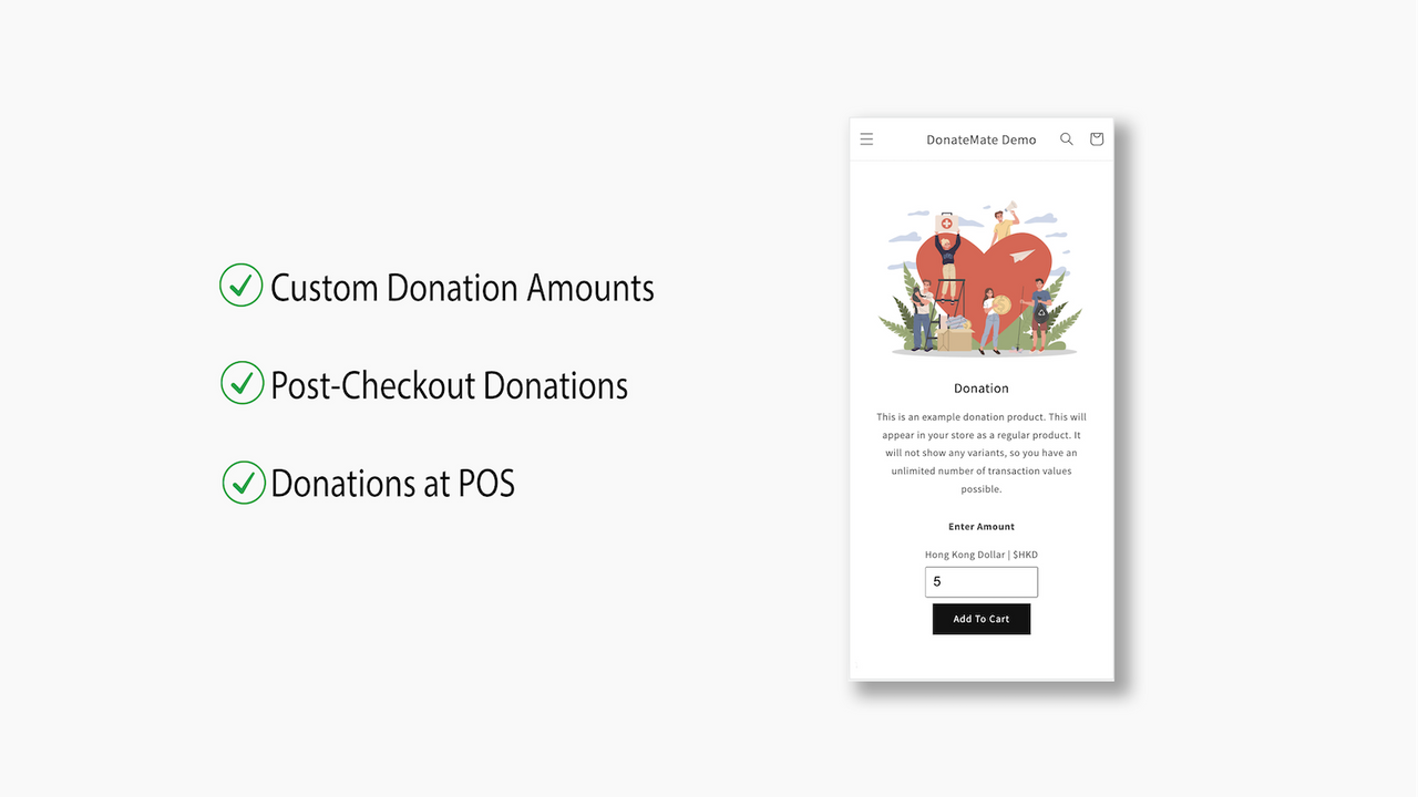 DonateMate for Donations