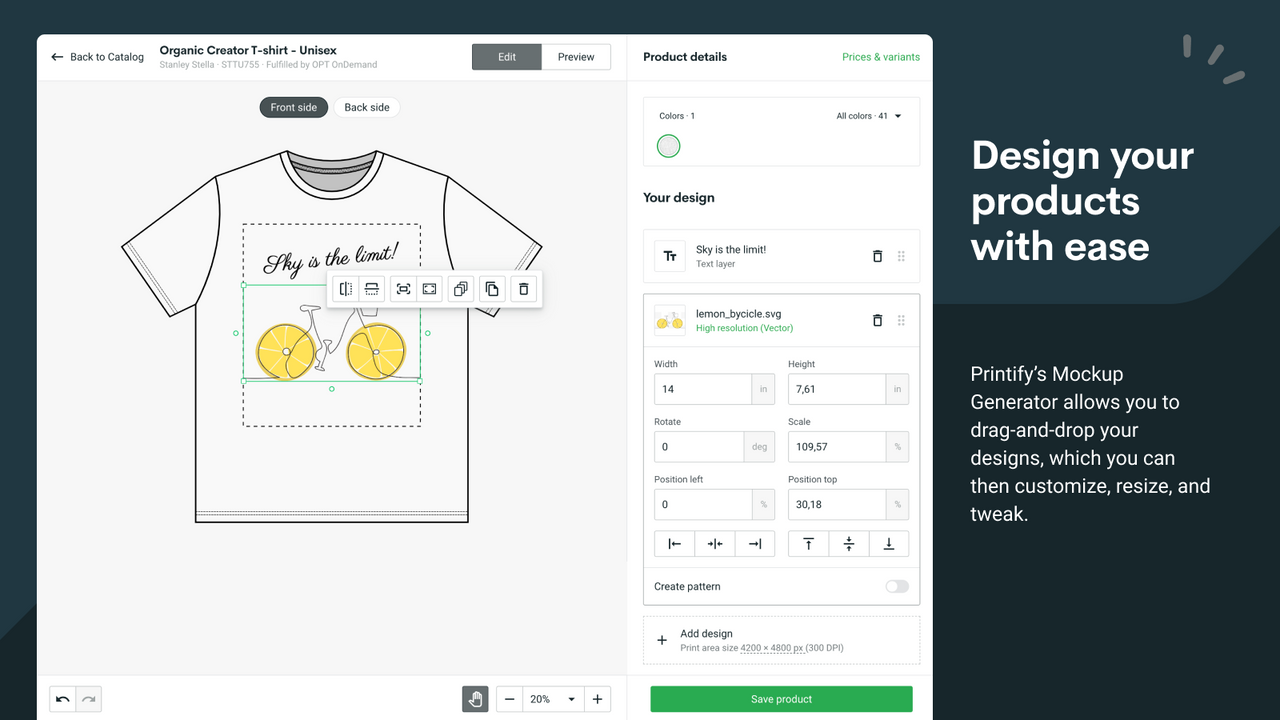 Printify Product Creator