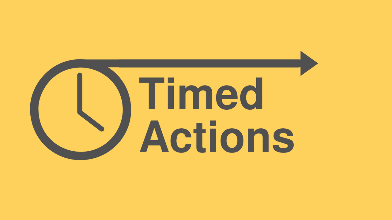 Timed Actions